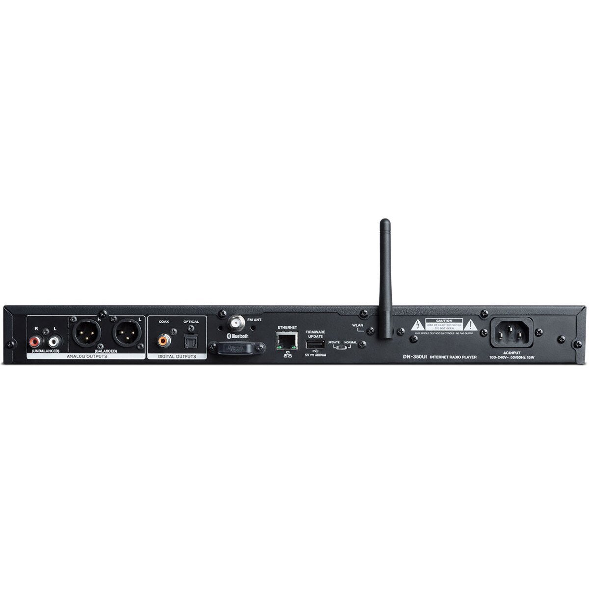 Denon DN350UI Rack Mount Media Player with FM Tuner Radio and